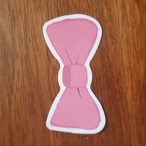 Pink Bow tie Sticker